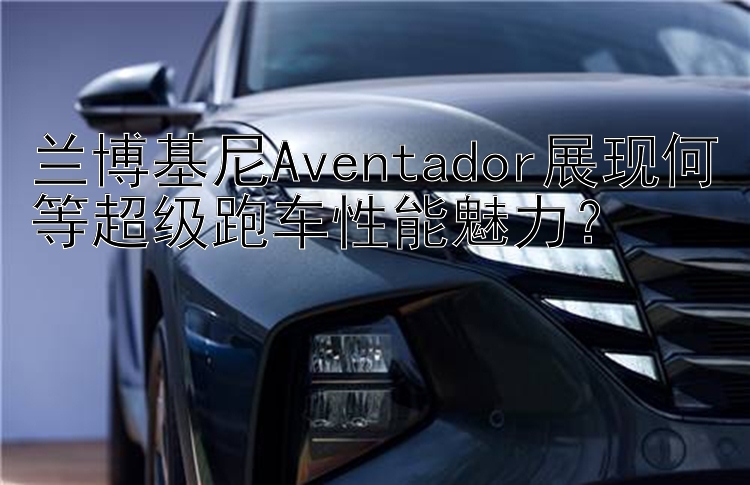 兰博基尼Aventador展现何等超级跑车性能魅力？