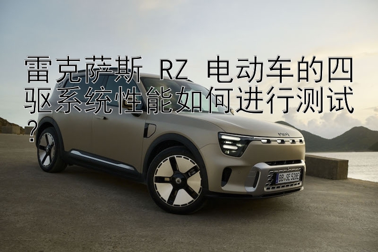 雷克萨斯 RZ 电动车的四驱系统性能如何进行测试？