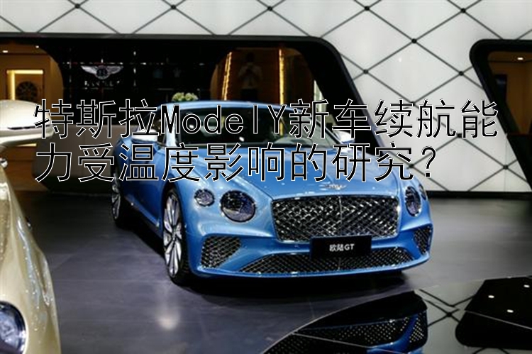 特斯拉ModelY新车续航能力受温度影响的研究？